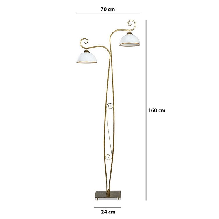 WIVARA LP2 GOLD EMIBIG Lampa podłogowa