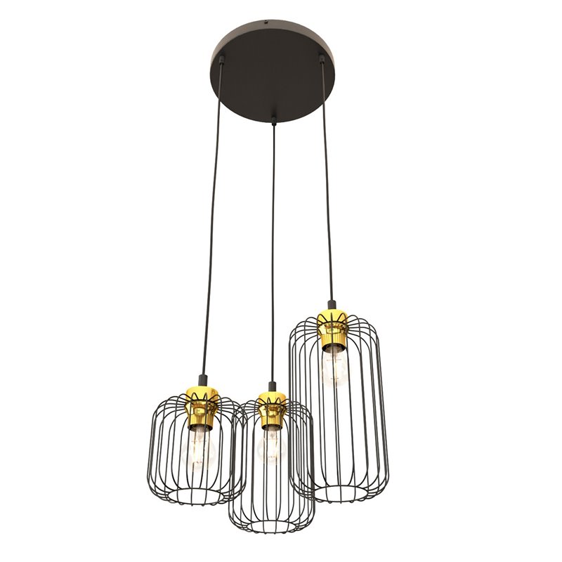 VANDER 3PREM BL GOLD EMIBIG Lampa wisząca VANDER 3PREM BL GOLD EMIBIG Lampa wisząca