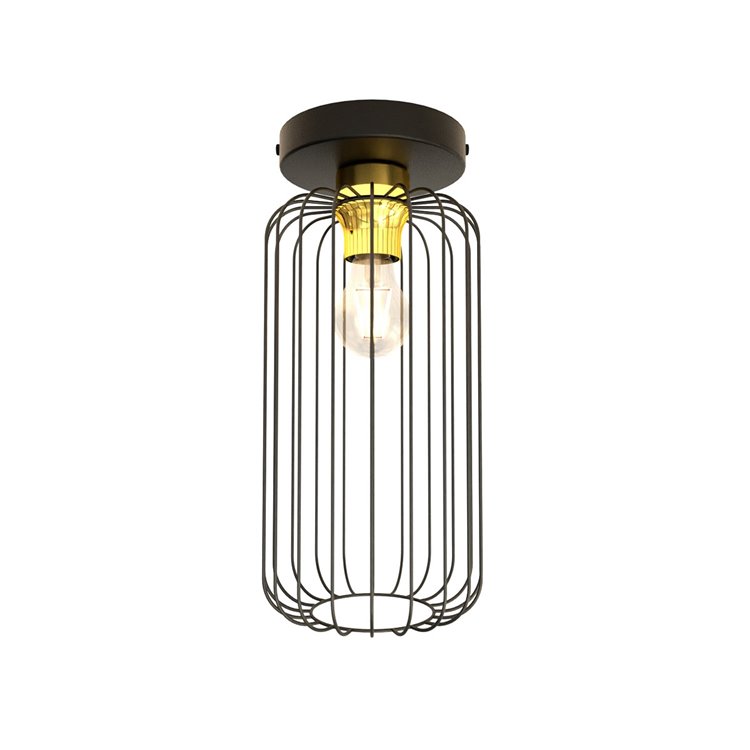 BARN 1 BL GOLD EMIBIG Lampa sufitowa