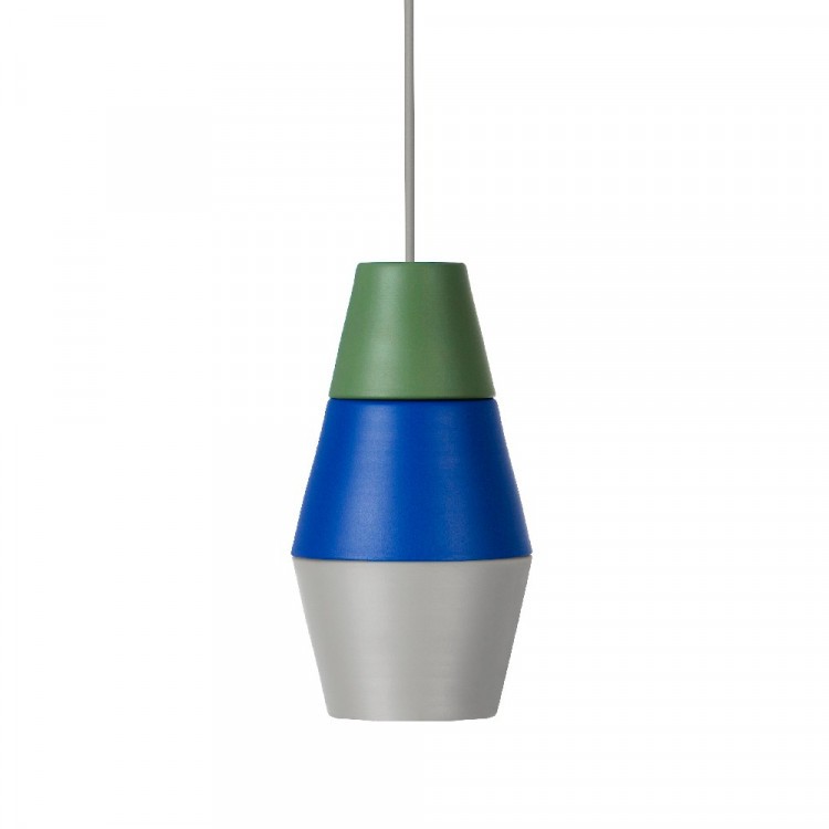 Nighty Night Zielono-niebiesko-szara ILI ILI Grupa Products lampa wisząca