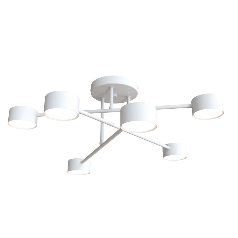 HALO 6 WHITE EMIBIG Lampa sufitowa HALO 6 WHITE EMIBIG Lampa sufitowa