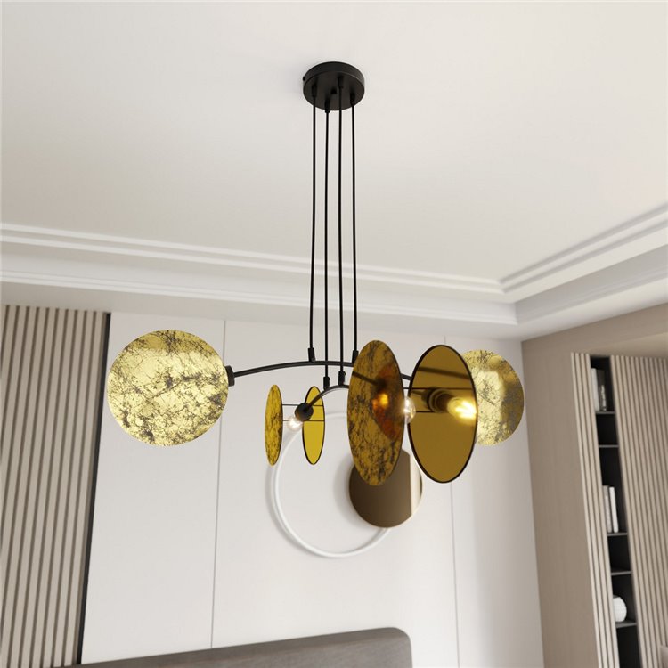 MOTIF 4 GOLD EMIBIG Lampa wisząca