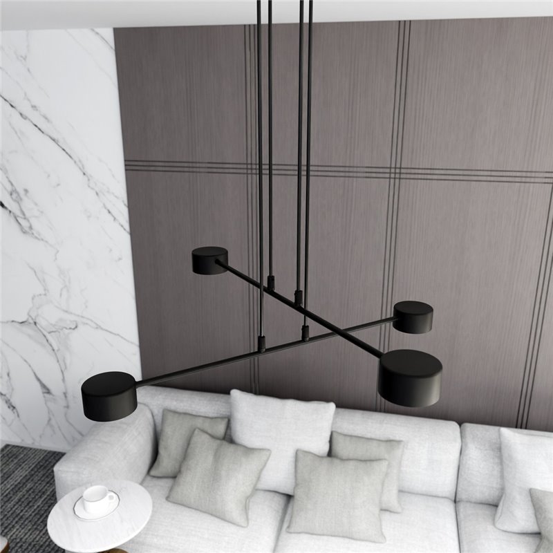 MODUS 4 BLACK EMIBIG Lampa wisząca MODUS 4 BLACK EMIBIG Lampa wisząca