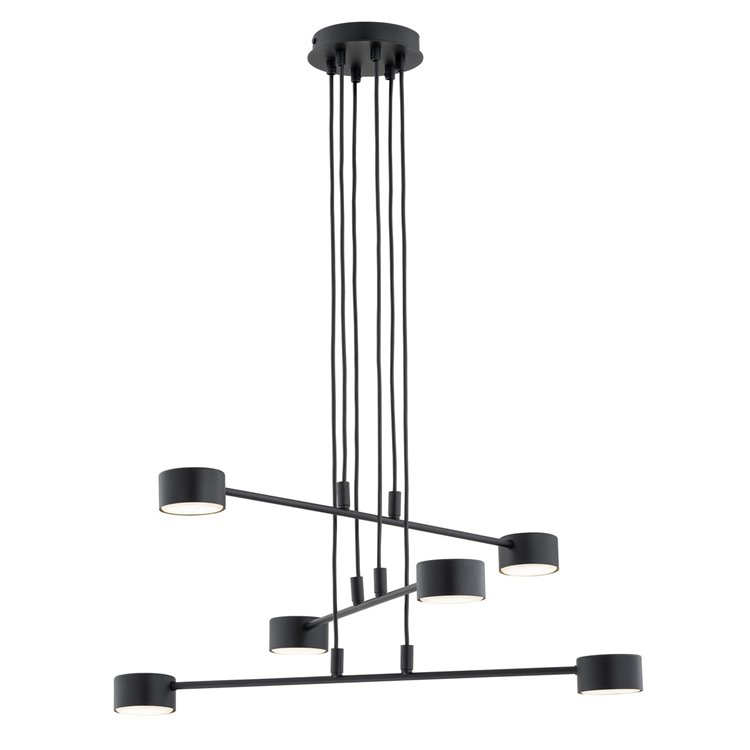 MODUS 6 BLACK EMIBIG Lampa wisząca