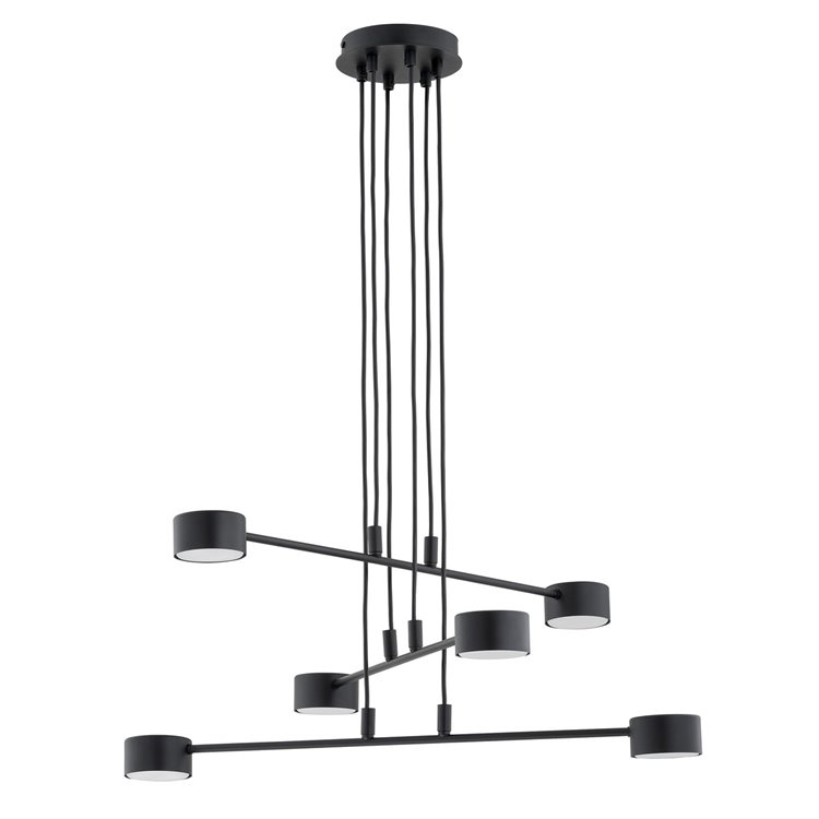 MODUS 6 BLACK EMIBIG Lampa wisząca