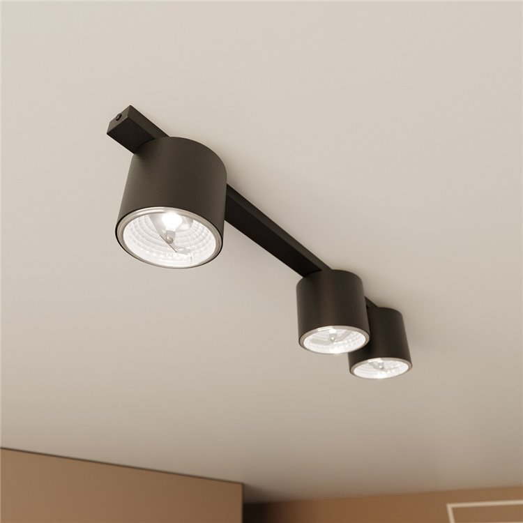 NANO 3 BLACK EMIBIG Lampa sufitowa