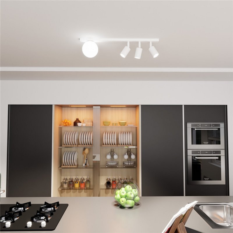 BASTER 4 WHITE EMIBIG Lampa sufitowa BASTER 4 WHITE EMIBIG Lampa sufitowa