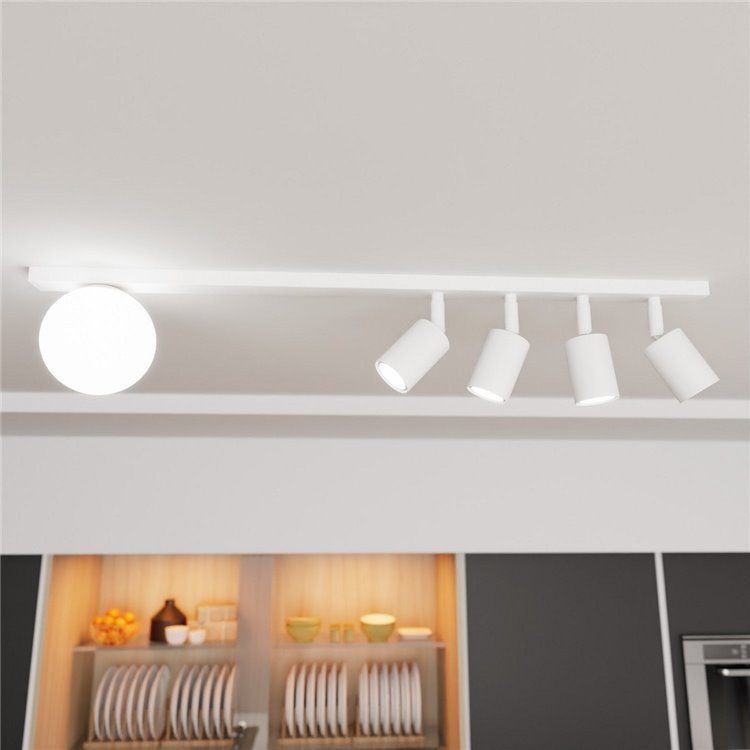 BASTER 5 WHITE EMIBIG Lampa sufitowa