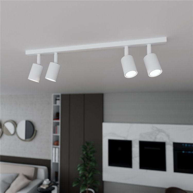 FLASH 4 WHITE EMIBIG Lampa sufitowa