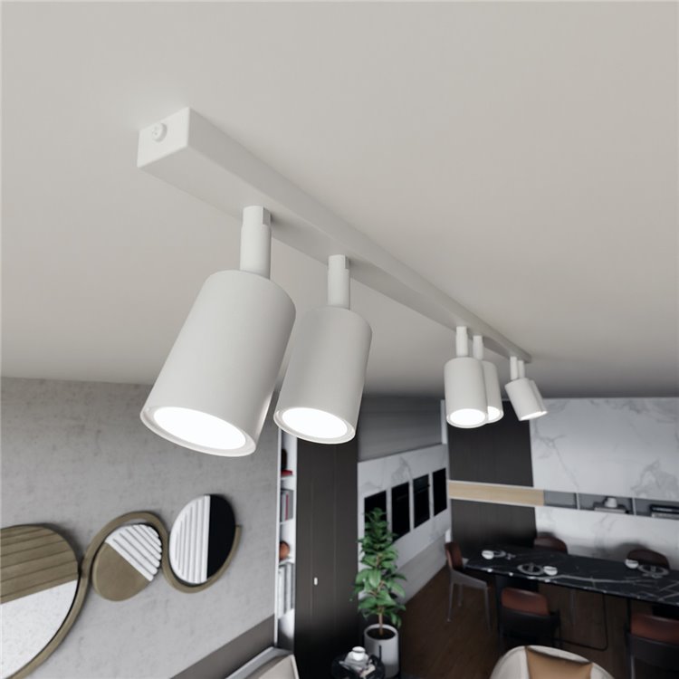 FLASH 6 WHITE EMIBIG Lampa sufitowa