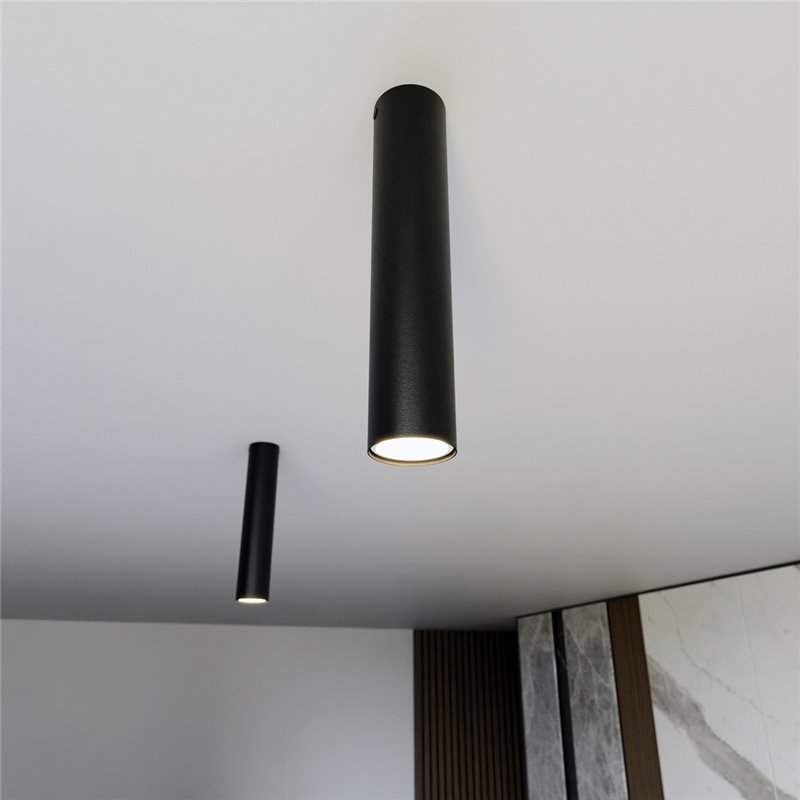 TECNO 1M BLACK EMIBIG Lampa sufitowa TECNO 1M BLACK EMIBIG Lampa sufitowa