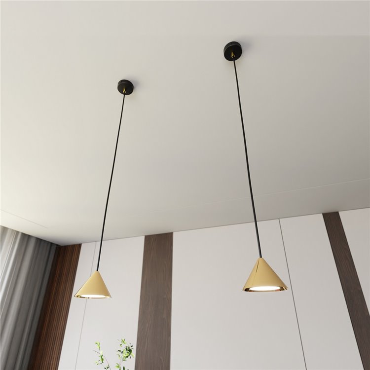 ELIT 1 BL GOLD EMIBIG Lampa wisząca